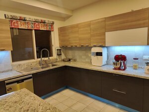 Kitchen in 2 BHK Builder Floor at Halasuru – for Rent