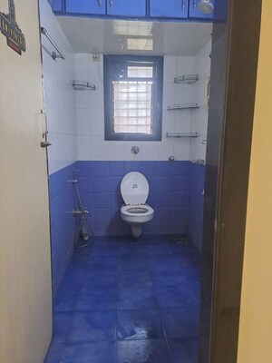 Bathroom in 3 BHK Apartment at Ashar Residency, Pokhran Road No Two – for Rent