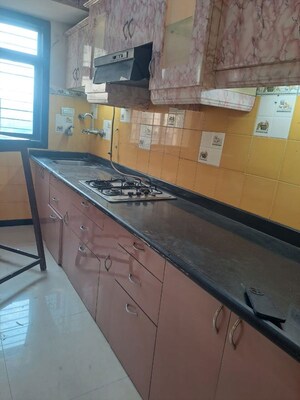 Kitchen in 3 BHK Apartment at Ashar Residency, Pokhran Road No Two – for Rent