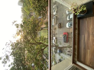 Balcony in 2 BHK Apartment at Vaibhavlaxmi Address 51, Bandra East – for Sale