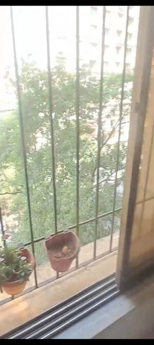 Balcony in 2 BHK Apartment at Hyde Park Galaxy, Manpada – for Rent