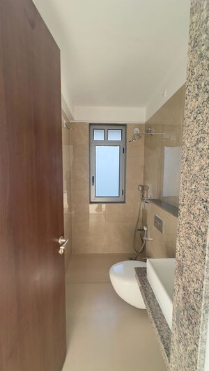 Bathroom in 1 BHK Apartment at Ajmera Arham, Malad West – for Rent