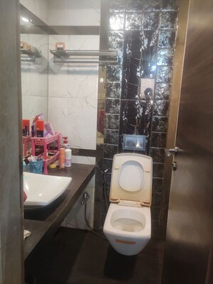 Bathroom in 2 BHK Apartment at Sanpada – for Rent