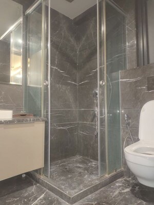 Bathroom in 3 BHK Builder Floor at Greater Kailash I – for Rent