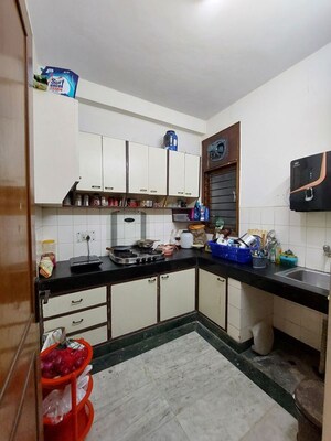 Kitchen in 2 BHK Builder Floor at Malviya Nagar – for Rent