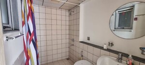 Bathroom in 3.5 BHK Apartment at K Raheja Woods, Kalyani Nagar – for Rent