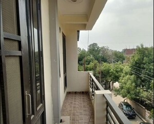 Balcony in 3 BHK Apartment at Gomti Nagar – for Rent