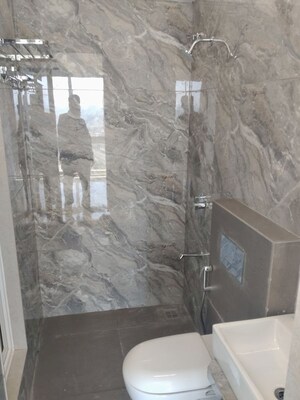 Bathroom in 2 BHK Apartment at Shree Ramjeevdani Mukundam, Bhayandar West – for Rent