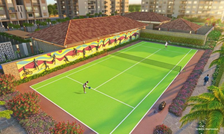 Swimming Pool, vtp-beaumonde 3 Bedroom 1100 Sq.Ft. Apartment In Kharadi Pune 10189031