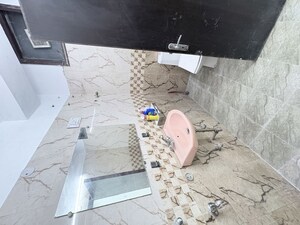 Bathroom in 1 BHK Builder Floor at Panchsheel Vihar – for Rent