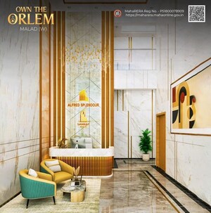 Living Room in 2 BHK Apartment at Malad West – for Sale