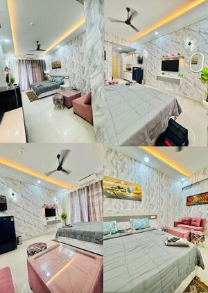 Master Bedroom in 3.5 BHK Apartment at Gaur City 2 - 14th Avenue, Sector 16c Greater Noida – for Rent