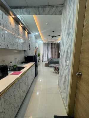 Kitchen in 3.5 BHK Apartment at Gaur City 2 - 14th Avenue, Sector 16c Greater Noida – for Rent
