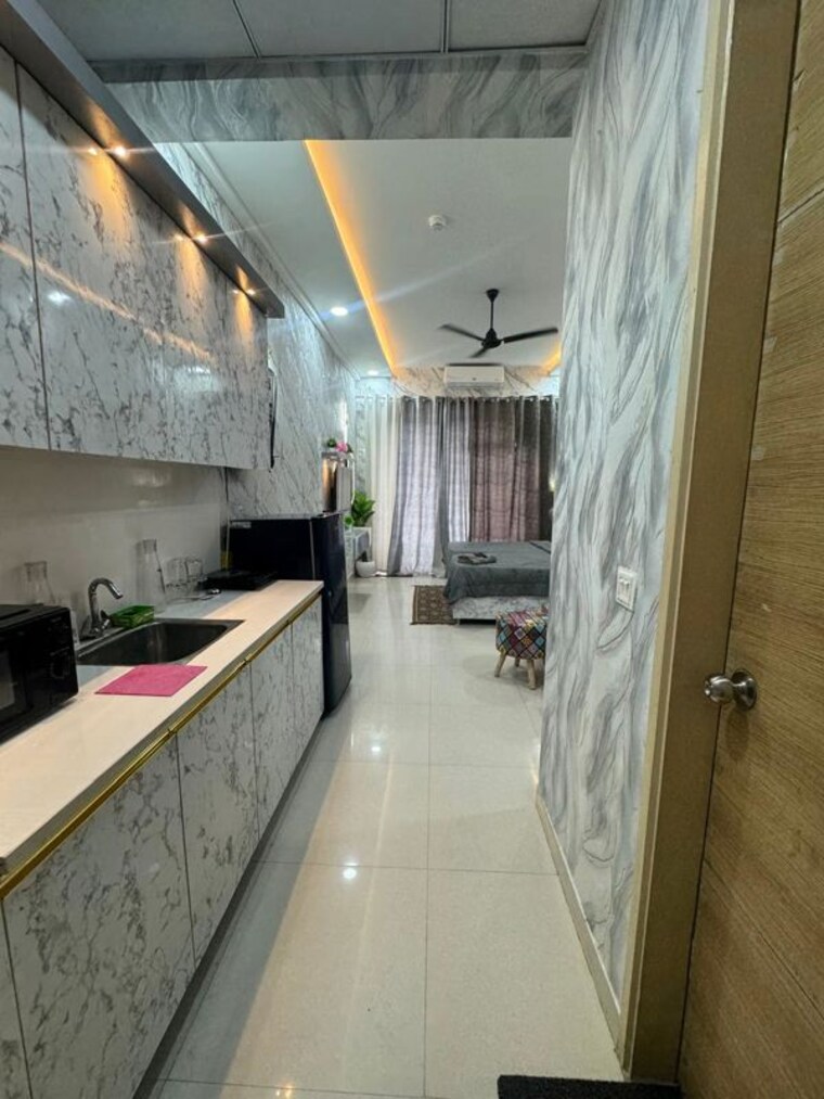 Kitchen, gaur-city-2-14th-avenue 3.5 Bedroom 1375 Sq.Ft. Apartment In Sector 16c Greater Noida Greater Noida 10189055