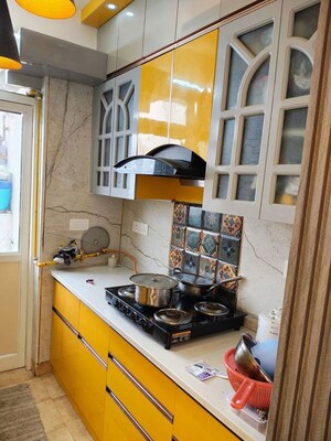 Kitchen in 3 BHK Apartment at Gaur City 2 - 14th Avenue, Sector 16c Greater Noida – for Rent