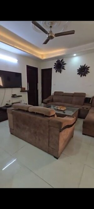 Living Room in 4 BHK Builder Floor at Green Fields Colony – for Sale