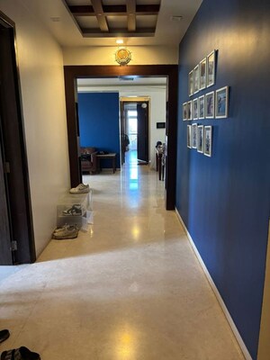 Living Room in 3 BHK Apartment at Nyati Wind Chimes, Undri – for Rent