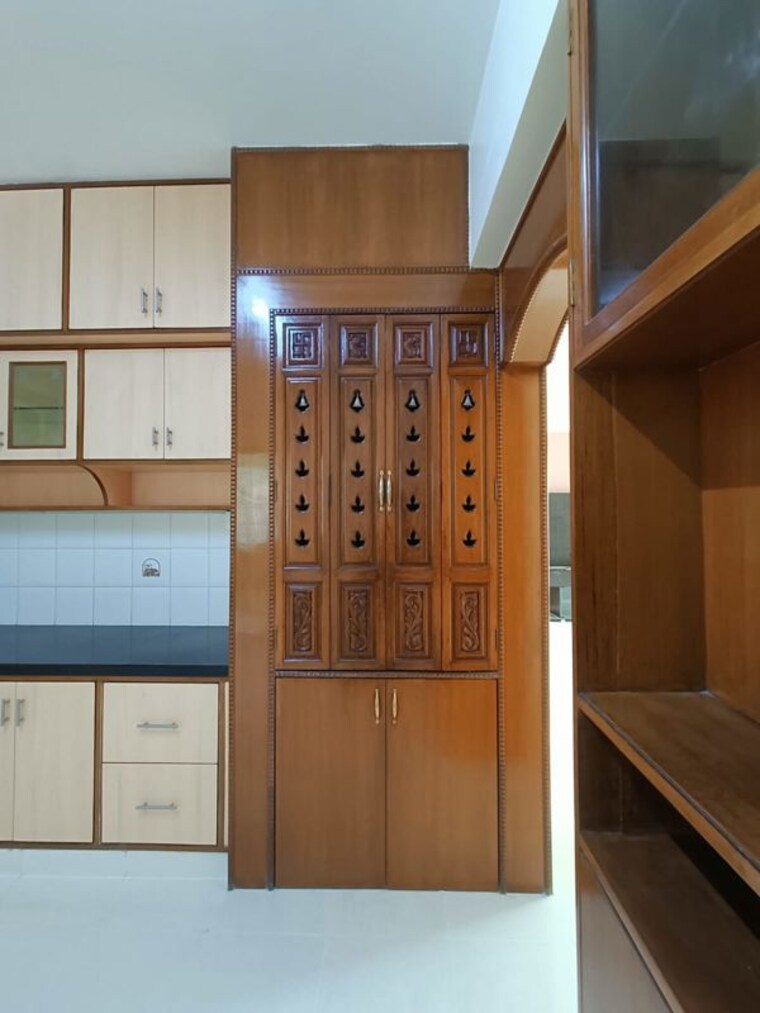 Kitchen, klassik-nest 3 Bedroom 1370 Sq.Ft. Apartment In Hsr Layout Bangalore 10189107