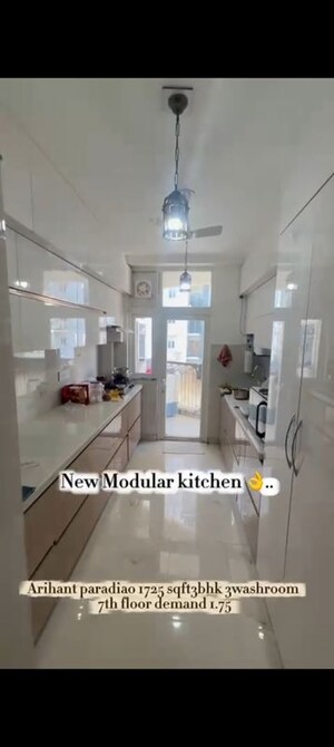 Kitchen in 3 BHK Apartment at Arihant Paradiso, Ahinsa Khand 2 – for Sale
