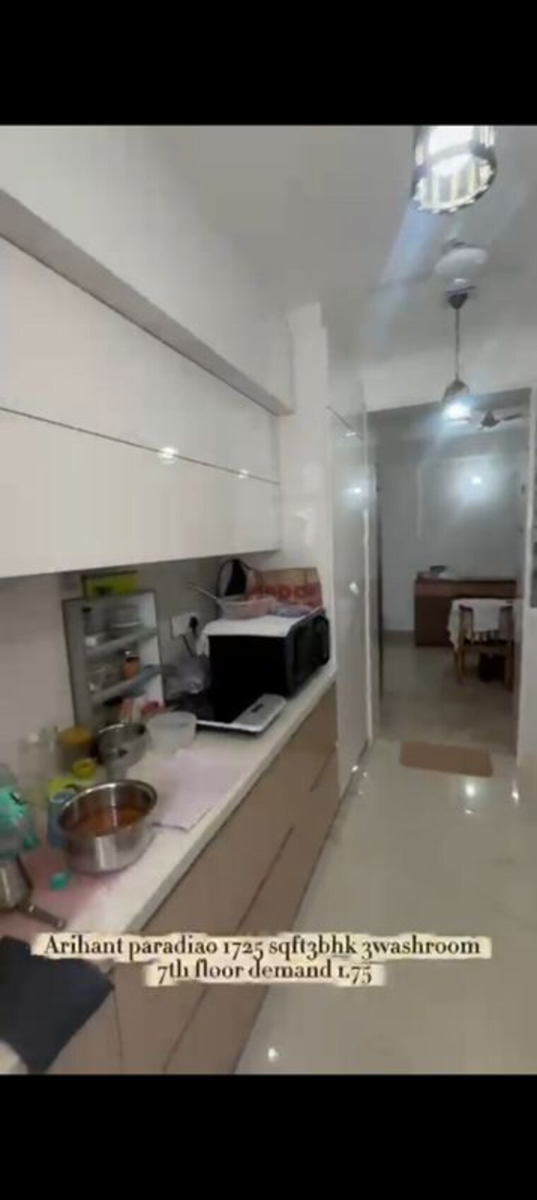 Kitchen, arihant-paradiso 3 Bedroom 989 Sq.Ft. Apartment In Ahinsa Khand 2 Ghaziabad 10189120