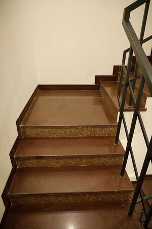 Staircase in 3 BHK Builder Floor at Sarvapriya Vihar – for Rent
