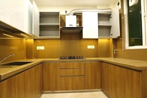Kitchen in 3 BHK Builder Floor at Sarvapriya Vihar – for Rent