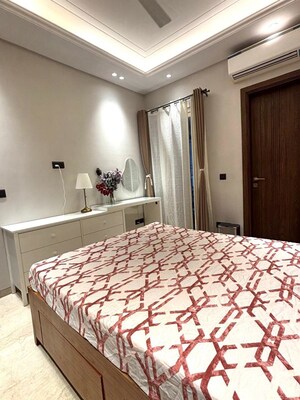 Bedroom in 3 BHK Builder Floor at Safdarjung Enclave – for Rent