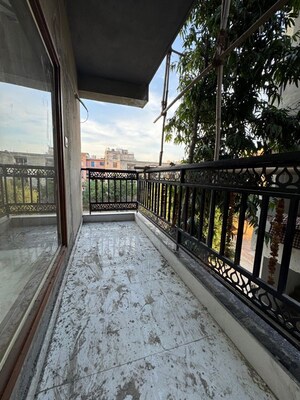 Balcony in 3 BHK Apartment at Palm Residency Chhatarpur, Chattarpur – for Rent