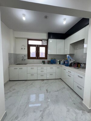 Kitchen in 3 BHK Apartment at Palm Residency Chhatarpur, Chattarpur – for Rent