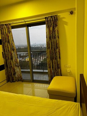 Living Room in 2 BHK Apartment at Orchid Woods, Hennur – for Rent