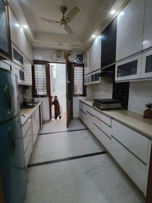 Kitchen in 3 BHK Builder Floor at Heritage Homes, Sector 9 – for Rent