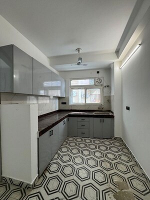Kitchen in 2 BHK Builder Floor at Chattarpur – for Rent
