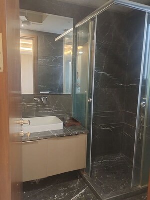 Bathroom in 3 BHK Builder Floor at Greater Kailash I – for Rent