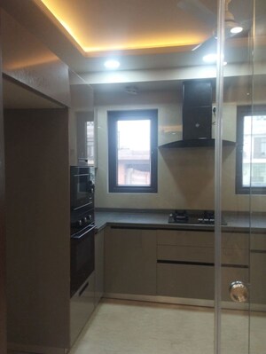 Kitchen in 3 BHK Builder Floor at Greater Kailash I – for Rent
