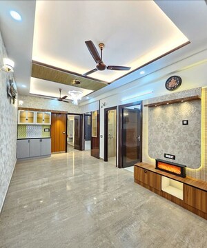 Living Room in 3 BHK Builder Floor at Shakti Khand 2 – for Sale