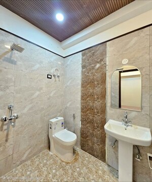 Bathroom in 3 BHK Builder Floor at Shakti Khand 2 – for Sale