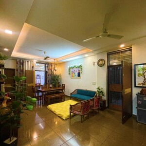 Living Room in 4 BHK Builder Floor at Shakti Khand 2 – for Sale