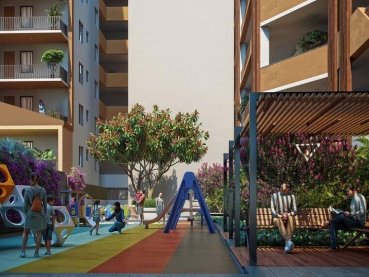 Exterior View, lakshmis-emperia 3 Bedroom 2000 Sq.Ft. Apartment In Miyapur Hyderabad 10189268