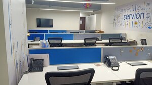 Floor Plan in  Office Space at DLH Park, Malad West – for Rent