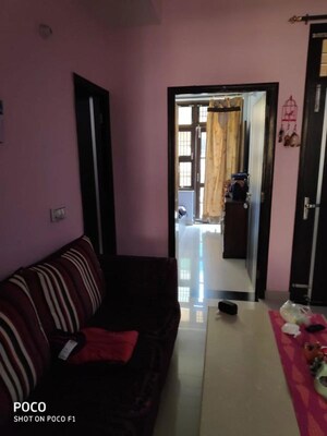 Living Room in 2 BHK Builder Floor at Kohli One Malibu Town, Sector 47 – for Rent