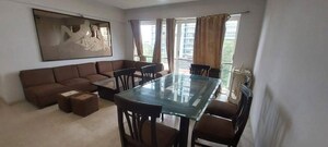 Living Room in 3 BHK Apartment at Versova – for Rent