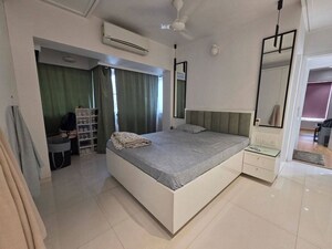 Living Room in 3 BHK Apartment at Nahars Everest, Versova – for Rent