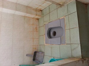 Bathroom in 1 RK Independent House at Rt Nagar – for Rent