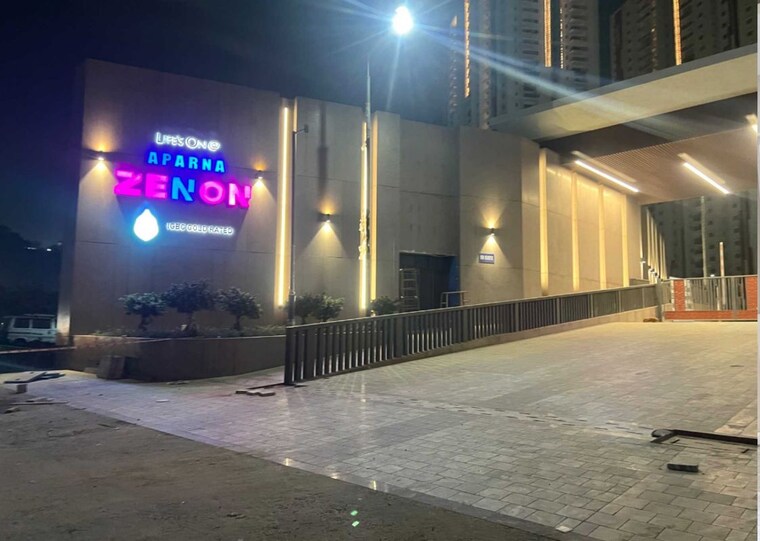 Exterior View, aparna-zenon 3 Bedroom 1982 Sq.Ft. Apartment In Puppalaguda Hyderabad 10189331