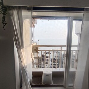 Building Lobby in 3 BHK Apartment at Nahars Everest, Versova – for Rent