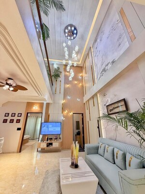 Living Room in 5 BHK Independent House at Vaishali Nagar – for Sale