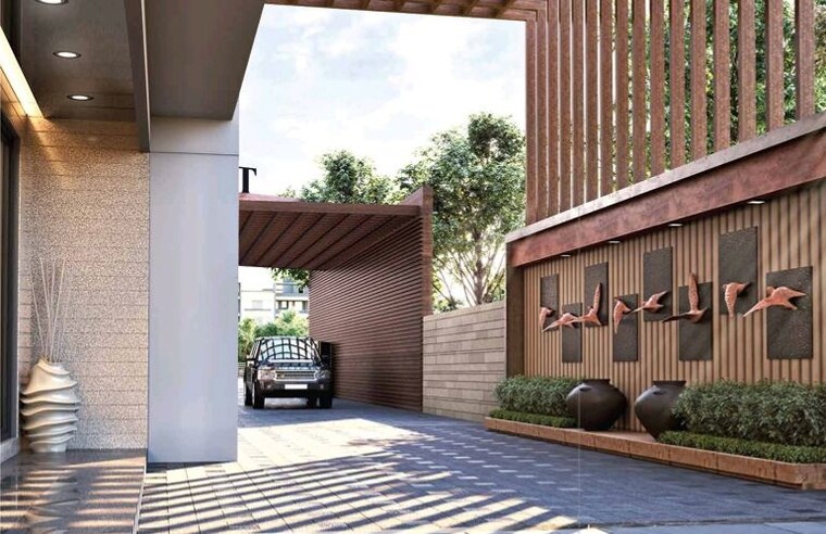 Exterior View, althan 3 Bedroom 1906 Sq.Ft. Apartment In Althan Surat 10189461