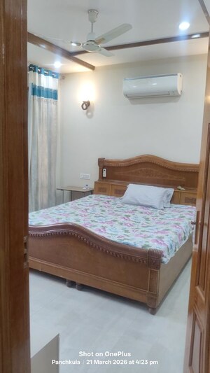 Bedroom in 3 BHK Builder Floor at Sector 12 Panchkula – for Rent