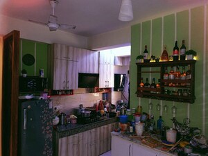 Kitchen in 1 BHK Apartment at Auric City Homes, Sector 82 – for Rent