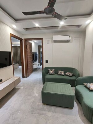 Living Room in 1 BHK Builder Floor at Sector 15 – for Rent